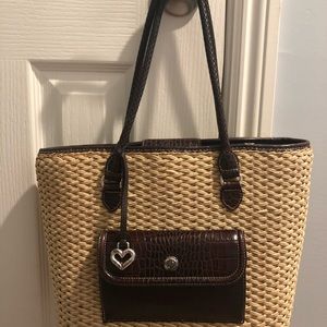 Brighton straw bag